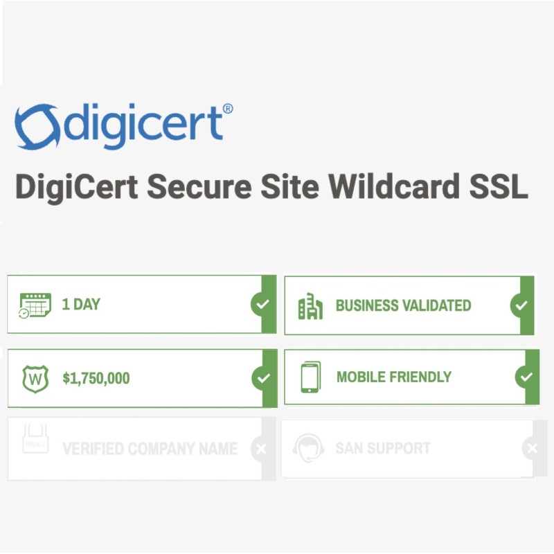 DigiCert Secure Site Wildcard SSL