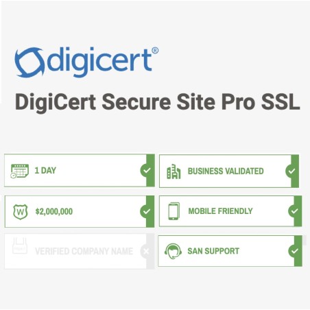 DigiCert Secure Site Pro Single Domain